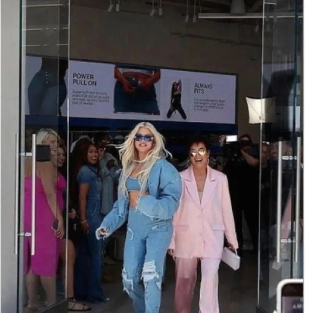 NWT Good‎ AmericanGOOD CLASSIC raw hem size 14 - Picture 7 of 14